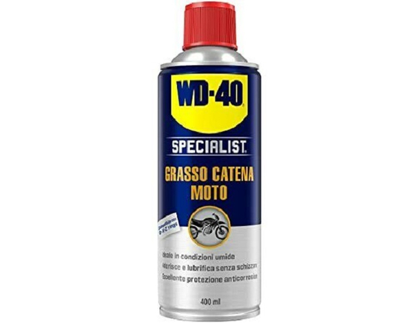 Specialist Grasso Moto Spray Catena Motocicletta 400 ml Condizioni Umide