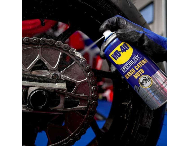 Specialist Grasso Moto Spray Catena Motocicletta 400 ml Condizioni Umide 3