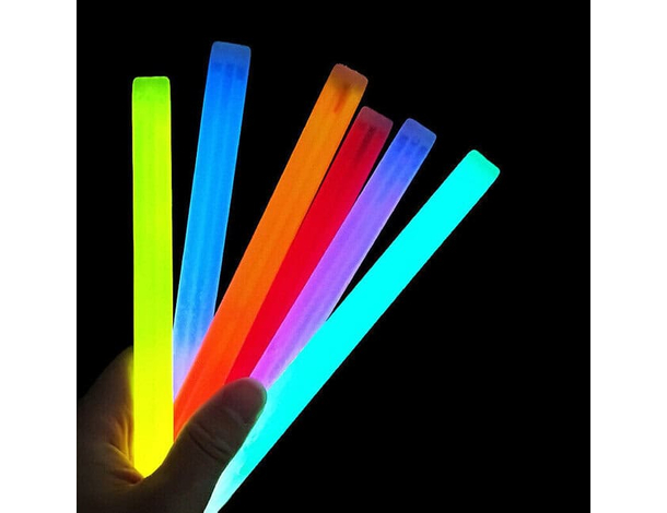 5x Maxi Braccialetti Luminosi Bracciali Fluo Discoteca Fluorescenti Starlight...