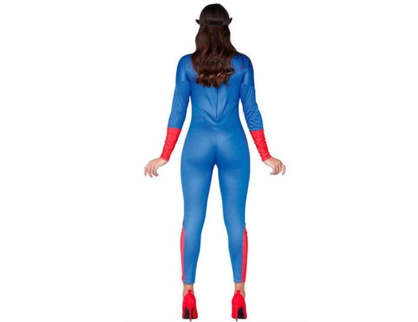 Costume Carnevale Spiderman donna ragno vestito da supereroina M/L festa (M)...