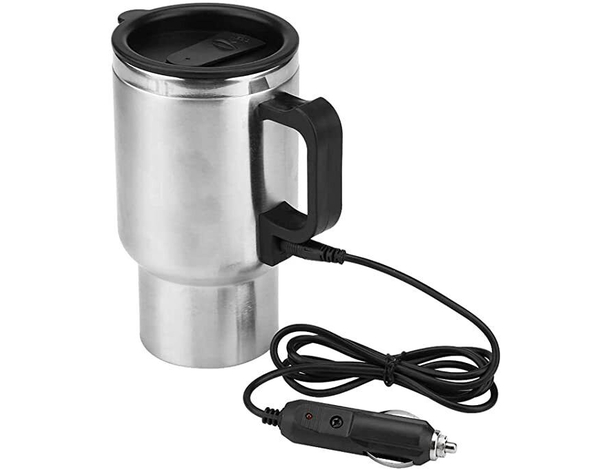 Tazza Auto Riscaldabile Termica da Viaggio Caffè Bollitore Thermos Spina