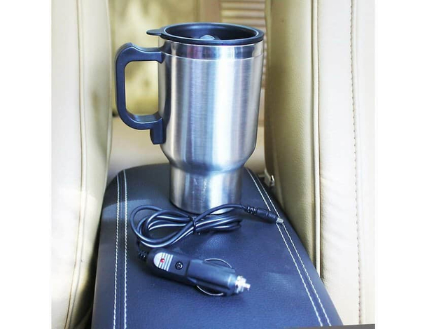 Tazza Auto Riscaldabile Termica da Viaggio Caffè Bollitore Thermos Spina 2