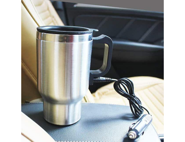 Tazza Auto Riscaldabile Termica da Viaggio Caffè Bollitore Thermos Spina 3