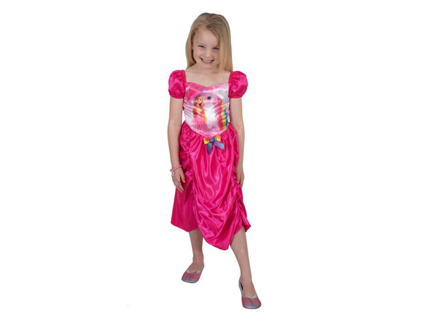 Costume Carnevale Barbie principessa cosplay bambina 3-10 anni festa scuola...