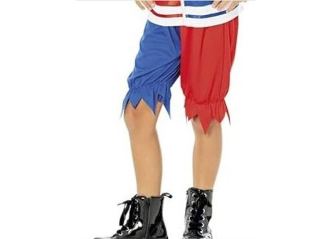 Vestito Carnevale Harley Quinn Suicide Squad bambina 5-10 anni Halloween (5-6...