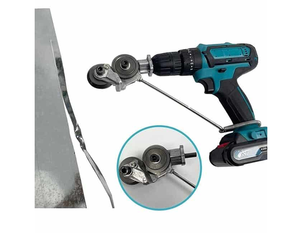 Adattatore per trapano avvitatore forbici taglierina per taglio lamiere...