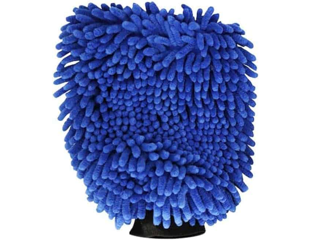 Guanto in Microfibra Double Face Professionale Lavaggio Auto Elimina lo...