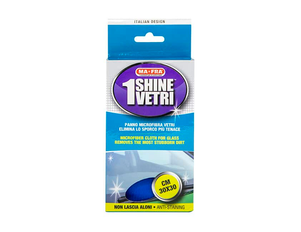 Panno in Microfibra 1Shine Vetri Elimina lo Sporco Senza Lasciare Aloni...