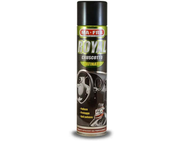 Ravviva Cruscotti Protettivo Effetto Satinato Royal Profumo Auto Nuova 600 ml