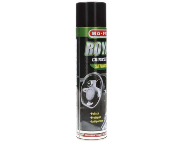 Ravviva Cruscotti Protettivo Effetto Satinato Royal Profumo Auto Nuova 600 ml...
