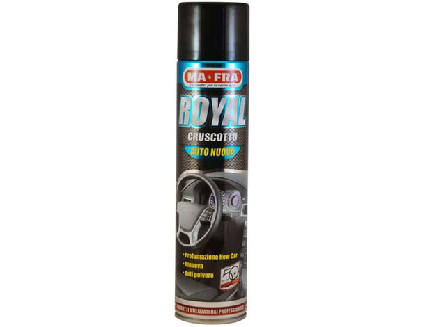Ravviva Cruscotti Protettivo Royal Effetto Lucido Profumo Auto Nuova 600 ml
