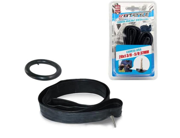 2x Camera d'Aria 28x1 3/8. 5/8 37 mm Bicicletta Corsa Ricambio Copertone Coppia