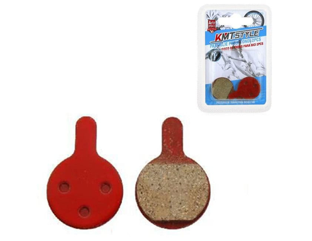 10x Pastiglie per Freno a Disco per Bicicletta Tonde 2.25 cm Bike Bici