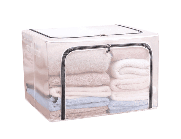 Box Scatola Salvaspazio Portatutto Vestiti Armadio Organizer 60x45x40cm Nylon