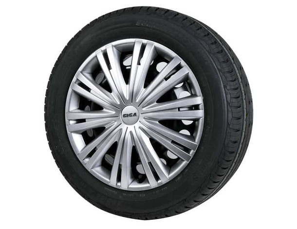 Set 4 Copricerchi Universali Coppe Copriruota Borchie Giga 13"/14"/15"/16"...