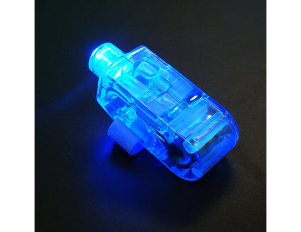 10 Luci a Led Dita Psichedeliche Anelli da Dito a Batteria Colorati Party...