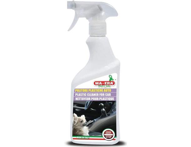 MAFRA pulitore plastiche deterge auto odor stop antidepositante pelo cane gatto