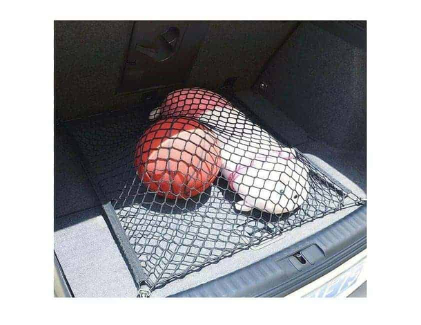 Rete Auto Portaoggetti Tasca Ferma Bagagli Rete Flessibile 80x50 cm...