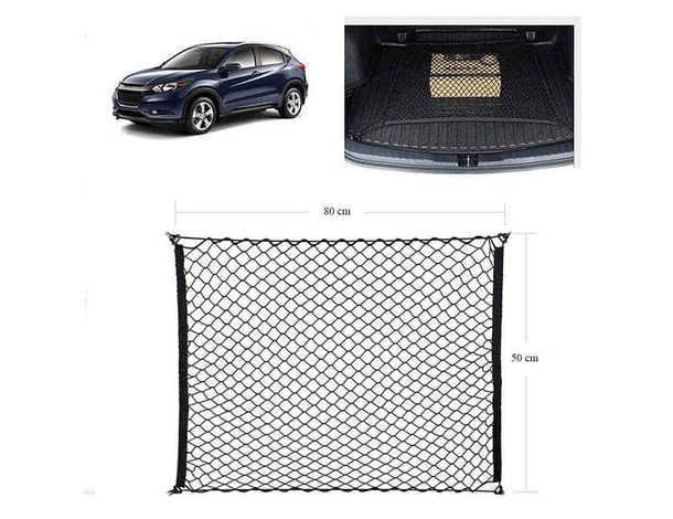 Rete Auto Portaoggetti Tasca Ferma Bagagli Rete Flessibile 80x50 cm...