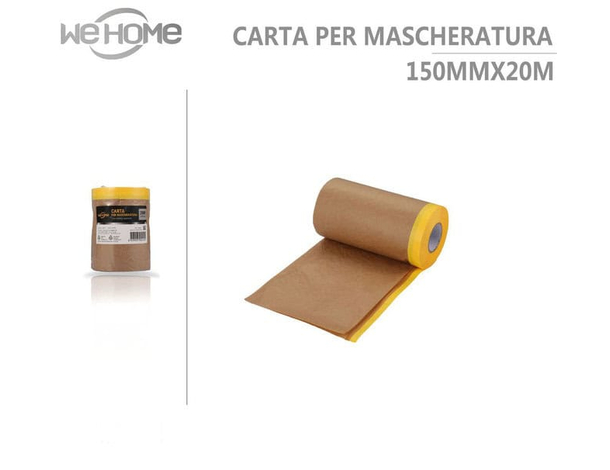 Rotolo Carta per Mascheratura Carrozzeria Auto Moto Verniciatura Varie Misure...