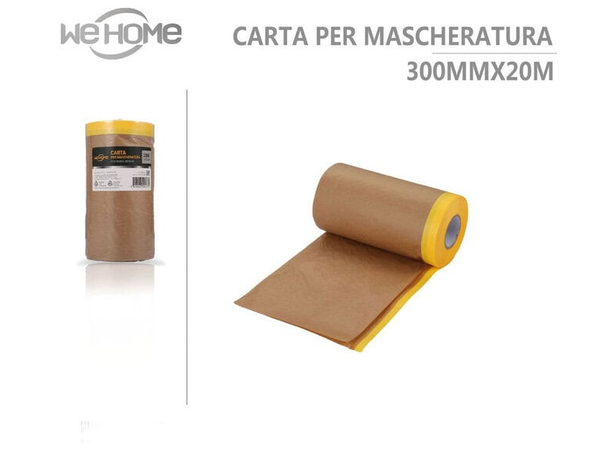 Rotolo Carta per Mascheratura Carrozzeria Auto Moto Verniciatura Varie Misure...