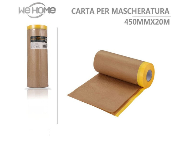 Rotolo Carta per Mascheratura Carrozzeria Auto Moto Verniciatura Varie Misure...