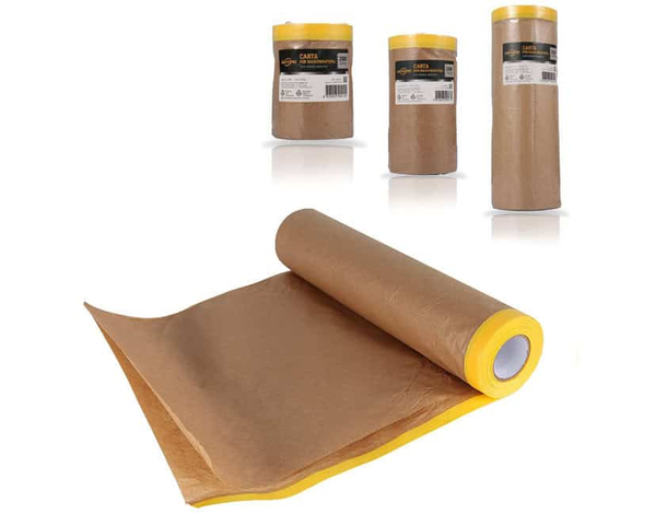 Rotolo Carta per Mascheratura Carrozzeria Auto Moto Verniciatura Varie Misure...