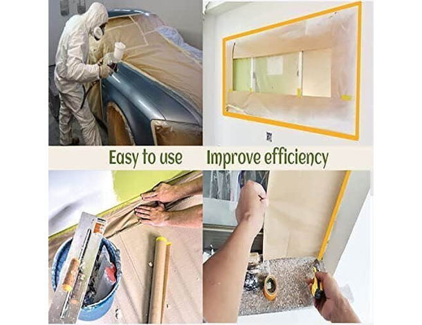 Rotolo Carta per Mascheratura Carrozzeria Auto Moto Verniciatura Varie Misure...