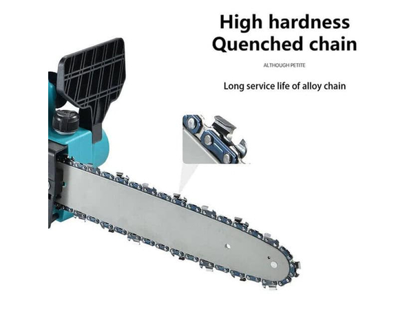 Motosega elettrica a Doppia batteria lama da 12" Pollici con olio automatico...