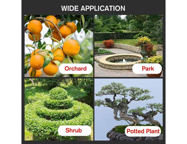 Mini sega elettrica doppia batteria motosega da 8" Pollici con olio...