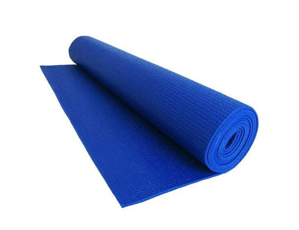Tappetino Yoga per Addominali Aerobica Palestra Fitness Pilates Ginnastica (Blu)