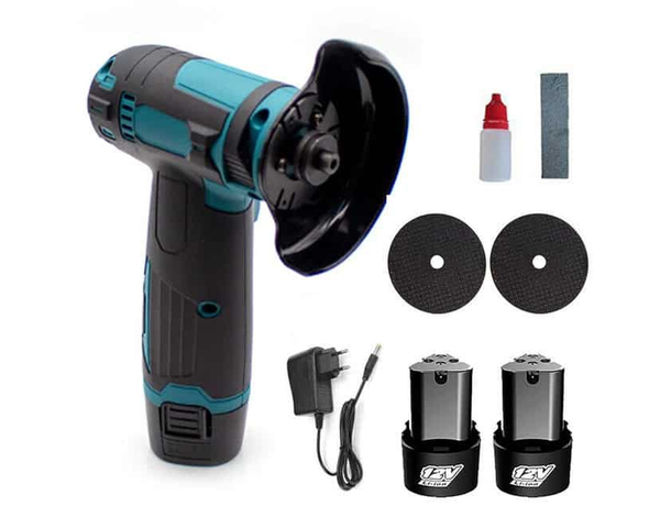 Mini Flex Smerigliatrice A Doppia Batteria Batterie Litio 12V 13500RPM Frullino