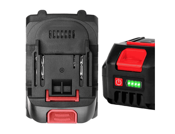 Batteria Ricambio 4000 mAh sega elettrica motosega smerigliatrice LED carica