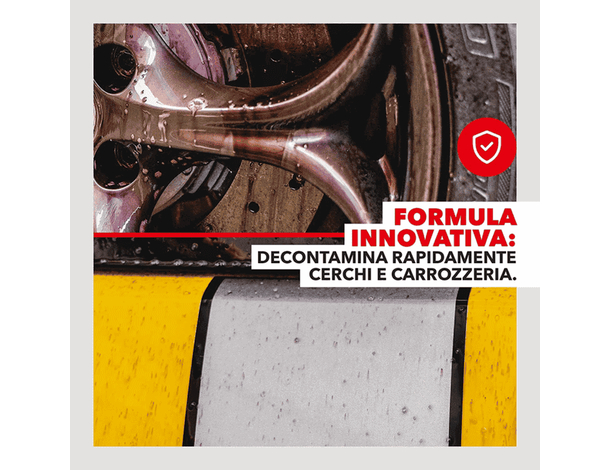 Pulitore Decontaminante Cerchi Rapido Fallout Iron Remover 500ml H0961 Auto...