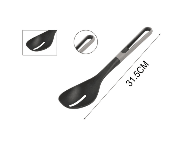 Kit 3 Pezzi Utensili Cucina Set Mestolo Forato Scolapasta Cucchiaio Accessori...