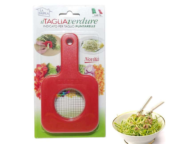 Taglia Puntarelle Verdure Affetta a Cubetti tagliapuntarelle La Dupla 4x4 mm...