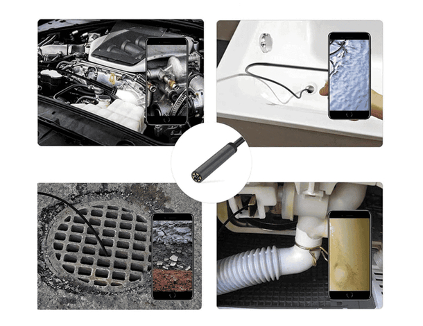 Telecamera Endoscopica Wi-Fi per Ispezione Endoscopio iPhone Android HD iOS...