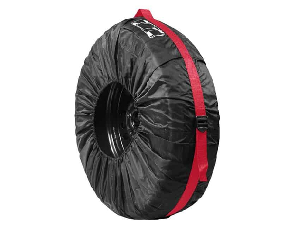 Set 4 Borse Pneumatici 17" a 20" Copriruota Gomme Garage Portaruota Scorta...