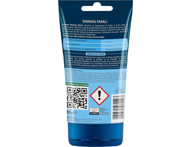 Rinnova Fanali Fari Auto Moto Lucida Parabrezza Scooter Macchina Più...