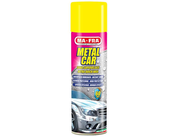 Cera superveloce MAFRA METAL CAR lucidante effetto specchio Auto