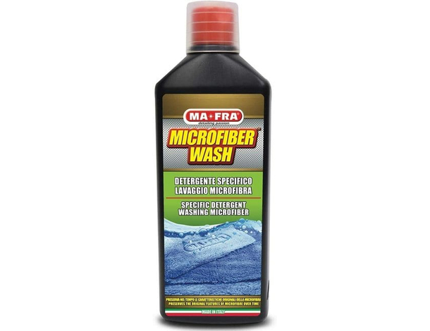 Lavaggio detergente panni in Microfibra MAFRA Microfiber Wash 1 LT Cura Auto