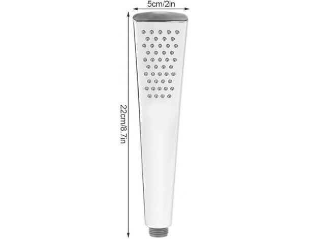 Kit Bagno Doccetta Doccino Soffione Doccia Con Laccio 1,5m e Staffa Moderno...