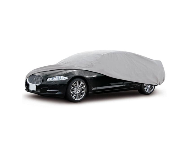 Telo Copriauto in PVC Felpato XS Neve Pioggia Sole Copri Auto Impermeabile...