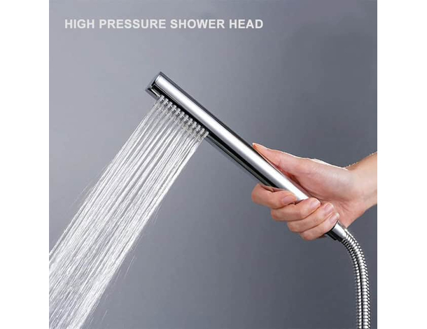 Kit Bagno Doccetta Doccino Soffione Doccia Con Laccio 1,5m Staffa di...