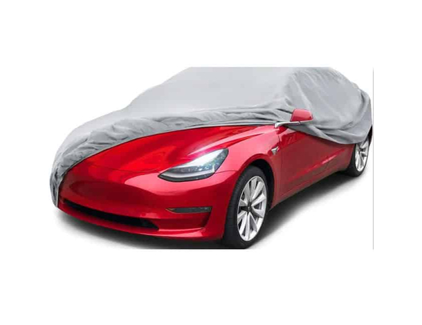 Telo Copriauto in PVC Felpato XS Neve Pioggia Sole Copri Auto Impermeabile...