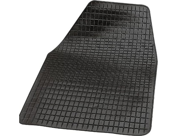 Tappetino Per Auto Universale In Gomma Tappeto antiscivolo Lato Guida 64x44 cm