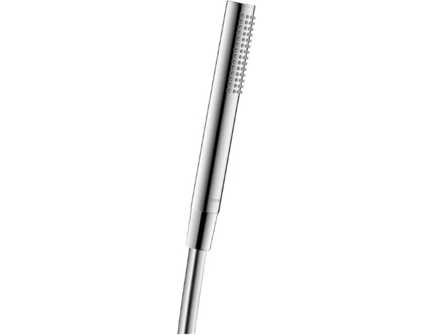 Doccetta Tonda Bagno Doccino Soffione Doccia o Vasca Cornetta Moderno Argento...