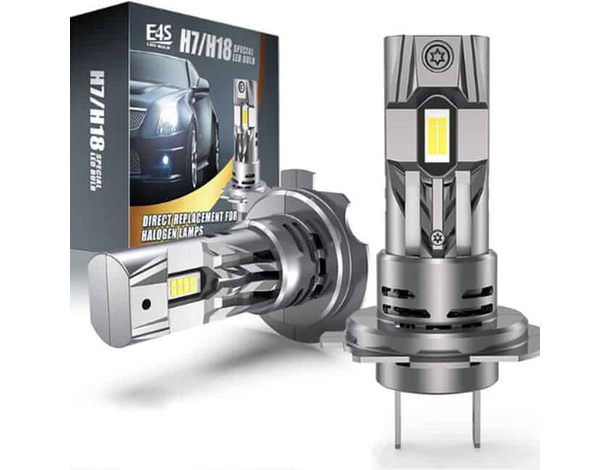 Coppia Lampadine H7 CANBUS a LED Fari Auto Lampade Luce Bianca 6000/6500K 12V