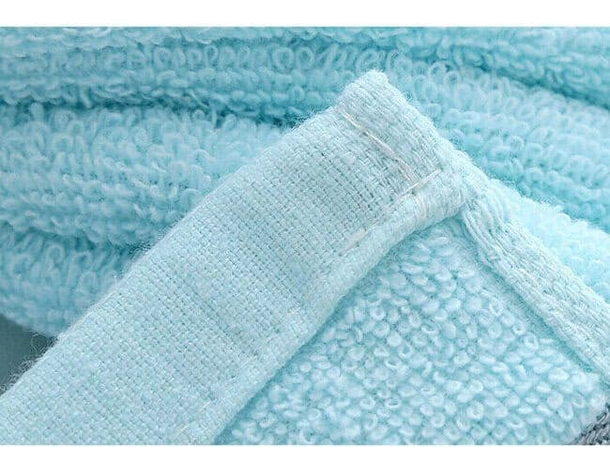 12x Set Asciugamani in Cotone 75x35 cm Ospite Bagno Colorato Morbido Viso 4