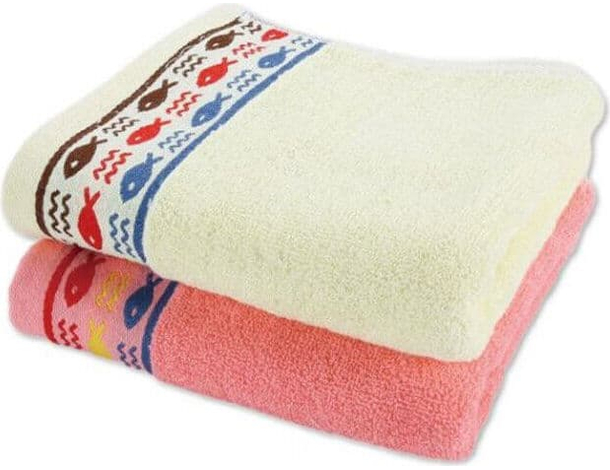 Set Asciugamani in Cotone 12 Pezzi Colorato Morbido viso 75x35 cm Ospite Bagno